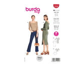 Schnittmuster burda easy - Kleid & Shirt 5738